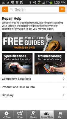 AutoZone android App screenshot 11